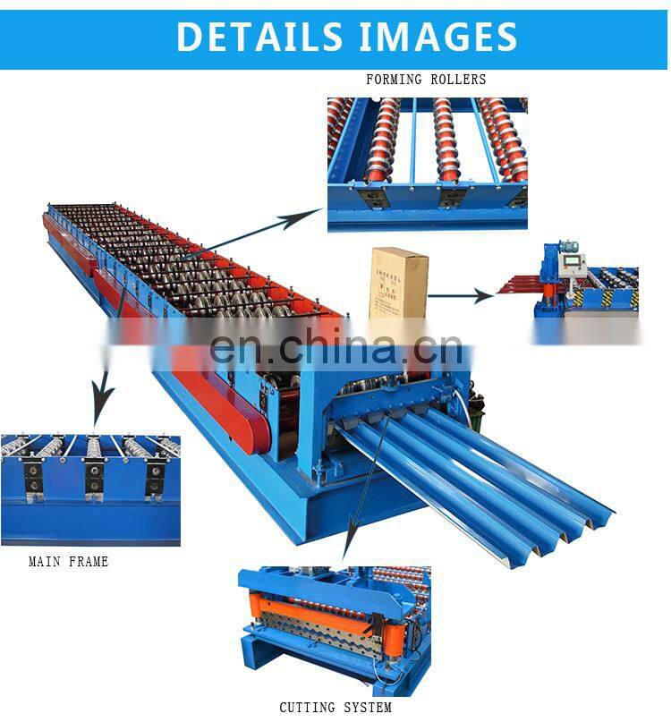 Glazed Roofing Tile Making Machine Roofing Sheet Machinery