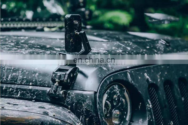 Manufacturer arrived car mirror wide-angle lens for Jeep wrangler JK 2007+ mirror 4x4 accessories