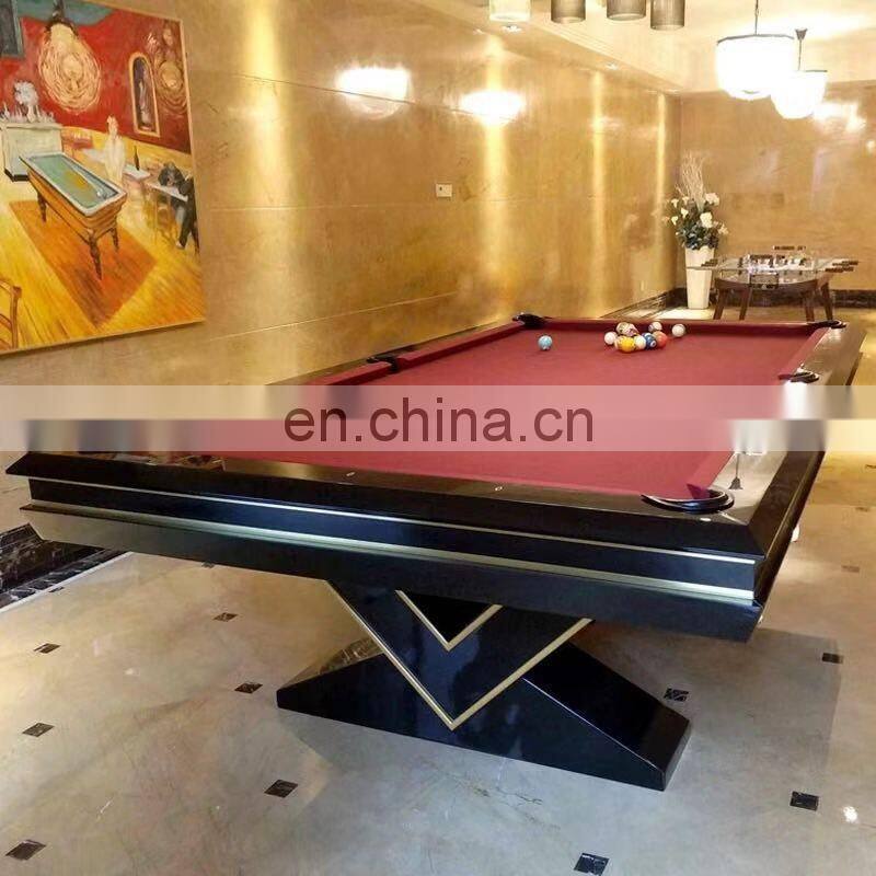 Manufacturers selling new sapphire slate game billiard tables, standard Chinese eight-ball indoor multi-function billiards