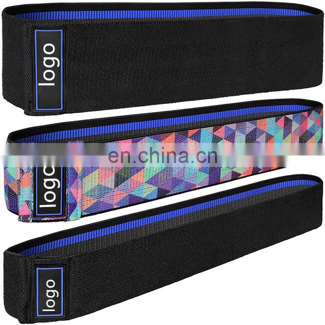 Thick Custom Printed Marble Resistance Band Elastic band Set