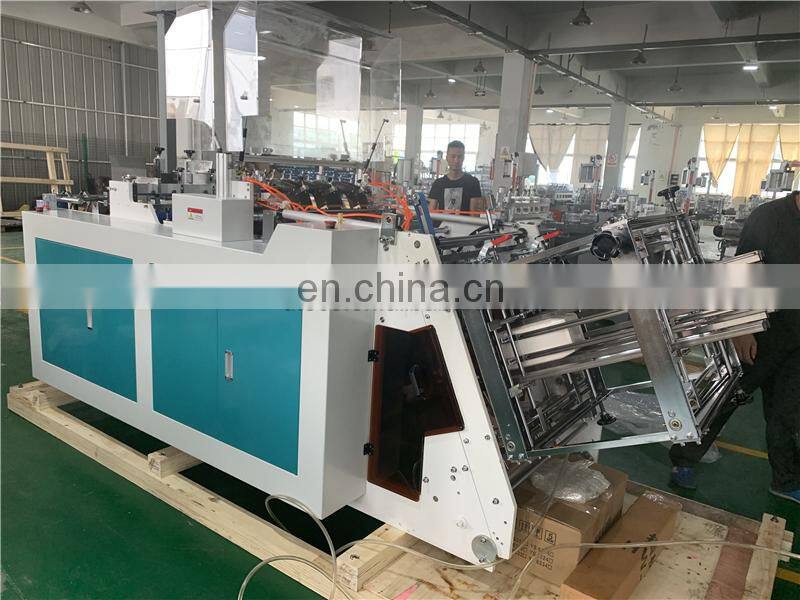 HBM800 Automatic disposable snack hotdog kraft Paper Box making machine, recycle fast food pizza packing box forming equipment