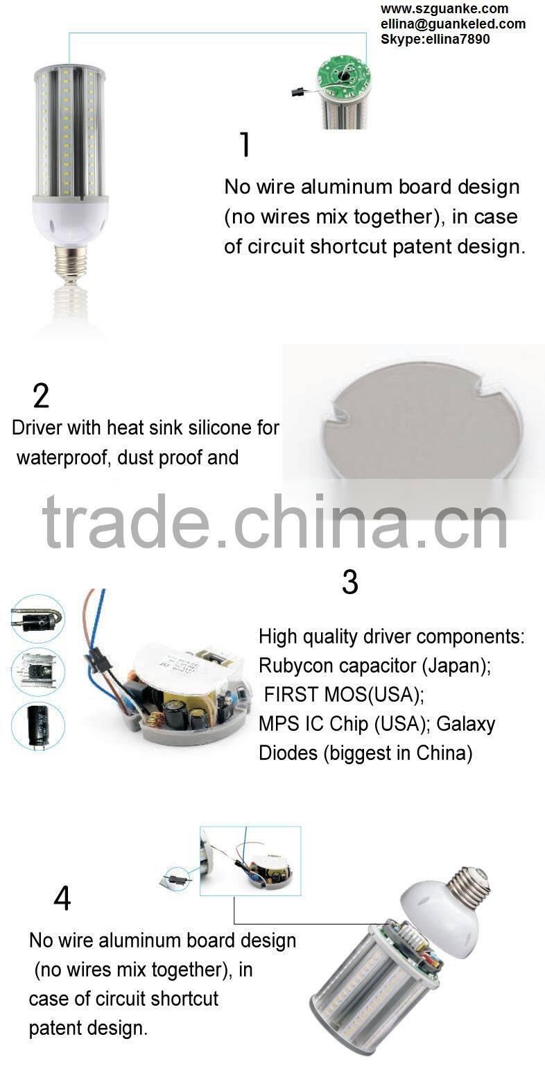 360 Degree Garden LED Bollard Light/LED Bollard Lamp for Sale