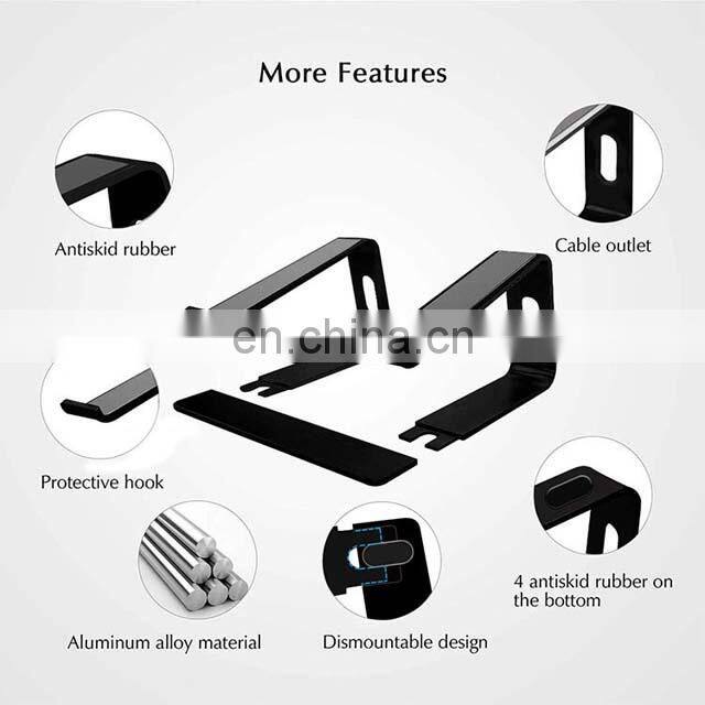 Amazon Portable Aluminum Notebook Computer Laptop Stand for Home and Office