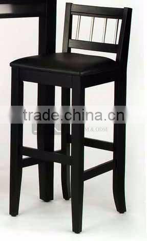BC-021 Simple Design Black Counter Bar Chair