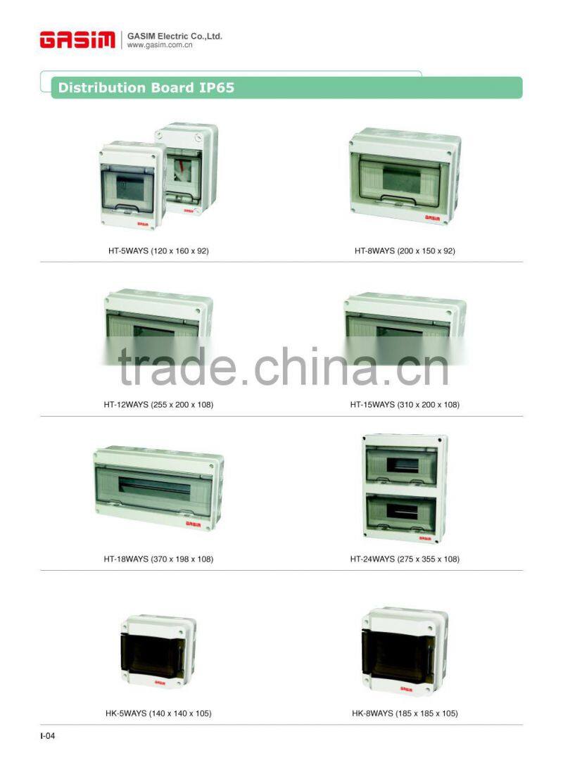 distribution panel mcb box Distribution Board Electrical Equipement