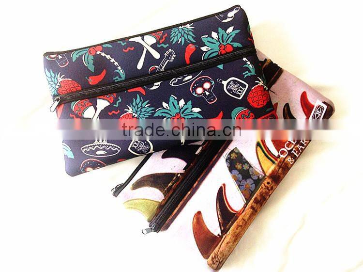 promotional christmas gifts, !hot selling colorful neoprene pencil case for gilrs