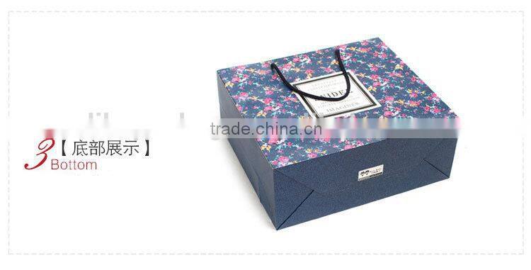 denim blue gift gorgeous paper gift bag