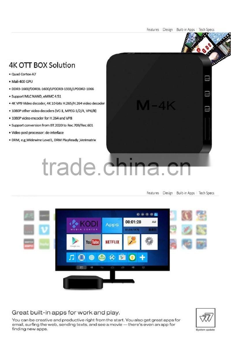 Mini Pc Pocket Computer Codi16.1 Installed Free IPTV Download User Manual for Android TV Box