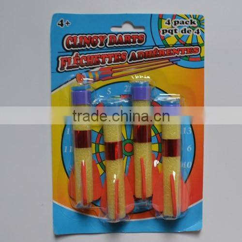 EVA Foam missile throwing dart suction cup toy for children