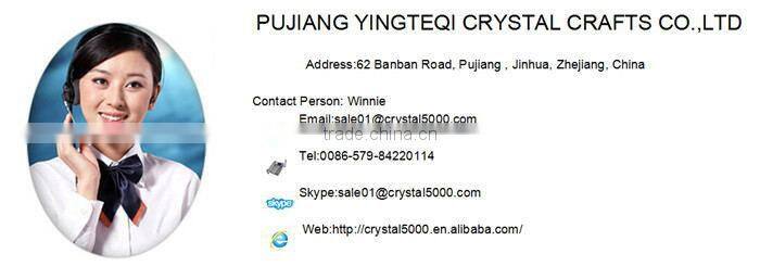 Clear crystal glass long stem candle holder for wedding centerpieces decoration