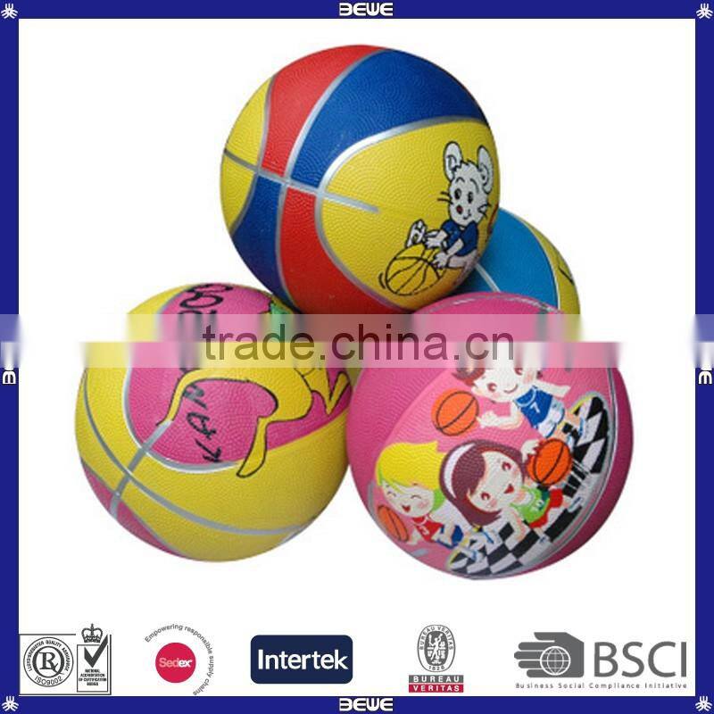 China OEM Wholesale Cartoon Design Cheap Toys Basketball Balls