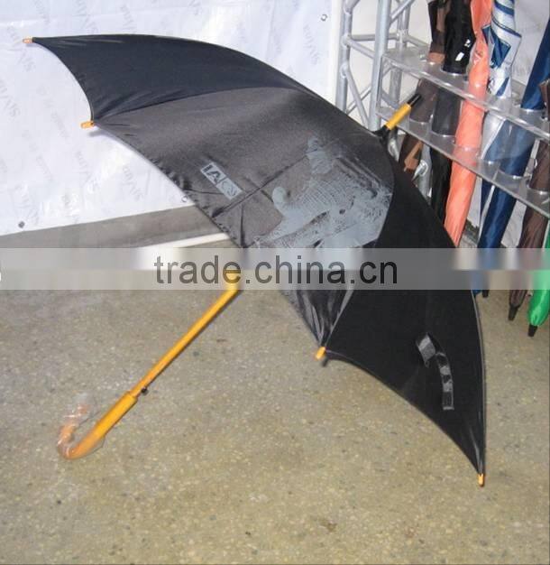 wooden shaft and wooden handle umbrella