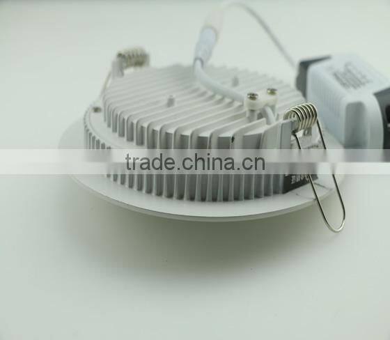 pure white LED round panel light