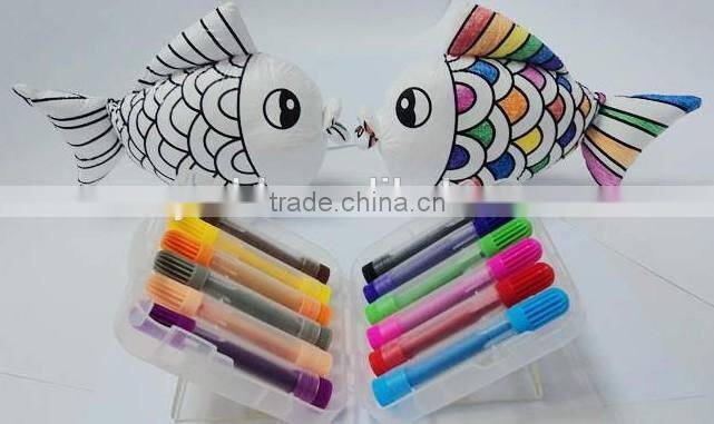 washable painting plush toy/ diy painting plush toy/ painting plush toy