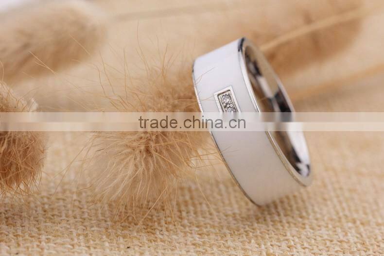 Fashion high quality titanium NFC smart ring for Android and Windows phone