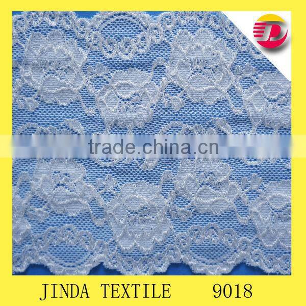 Popular White French Lace,Elastic Lace,Spandex Guipure Lace