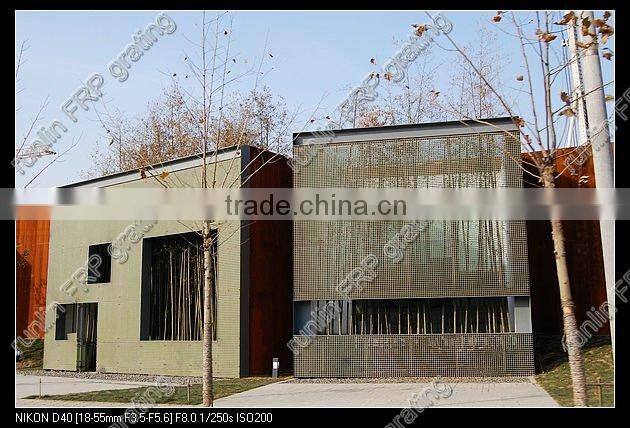 anti-corrosion fiberglss grating 38*38*38 transparent