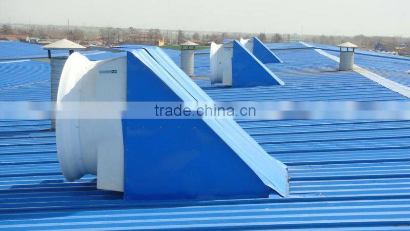 Industrial roof top ventilation fan/FRP ventilation roof fan