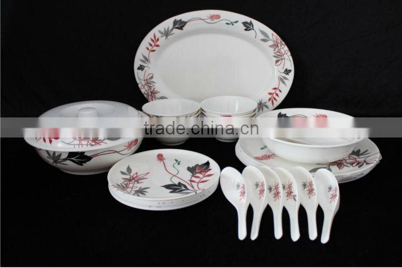 melamine tableware dinner set