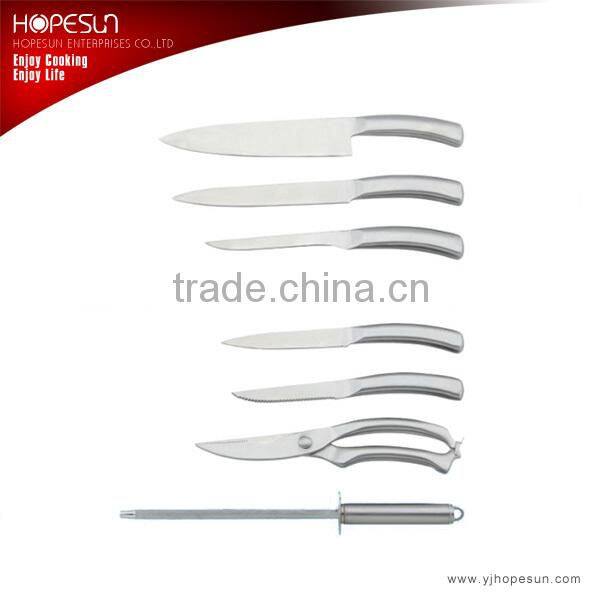 Good knife set and sharpener set of 6