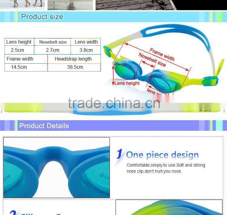 New style kids swimming goggles anti fog