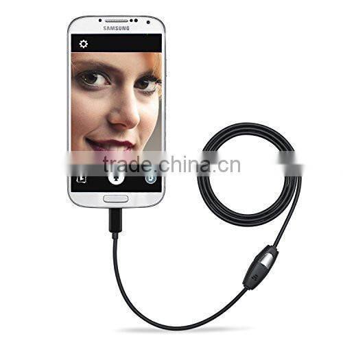Waterproof USB Endoscope for mobile phone and compute PC laptop 2M Cable 7mm Lens USB Endoscope Pipe Inspection Camera Borescope