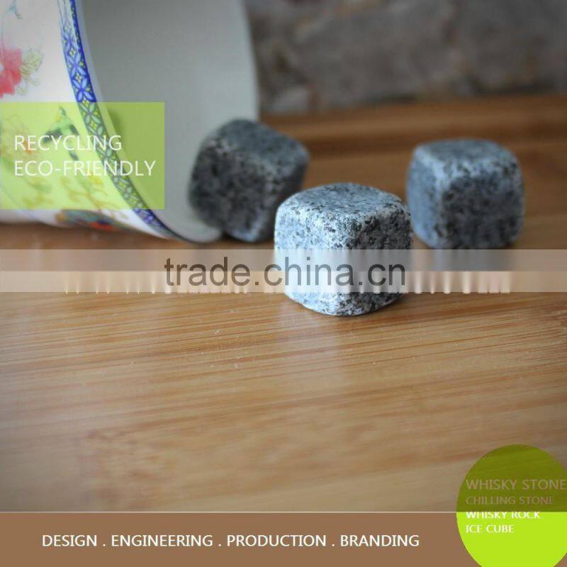 Natural Granite Ice cubes whisky chilling stone factory price