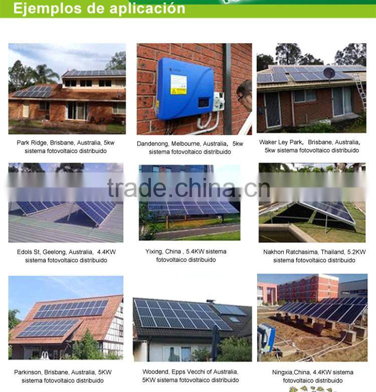 Thinkpower 5kW solar on grid system kit