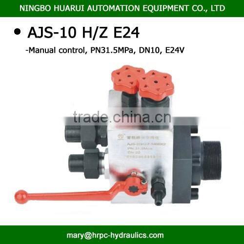 AJS combination valve for accumulator control