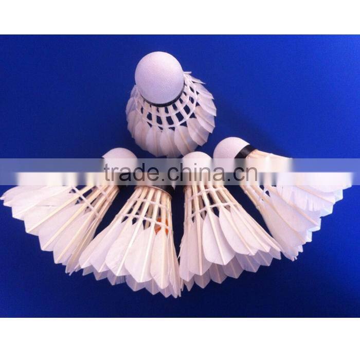 3Pcs Goose Feather Shuttlecock Cork Badminton