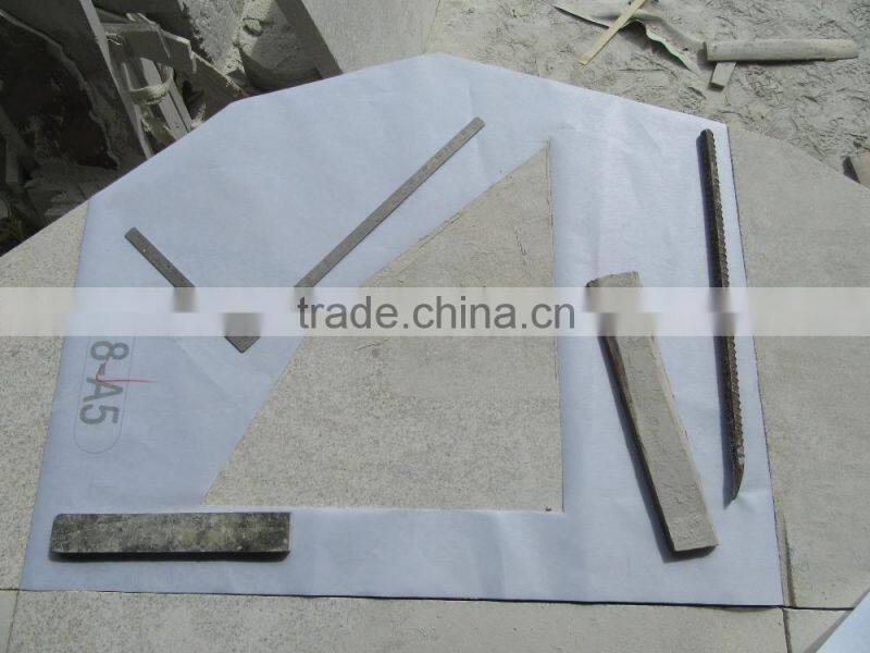 Sawn cut Artwork for landscape stone