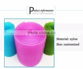 Hot colors magic tape foam hair rollers