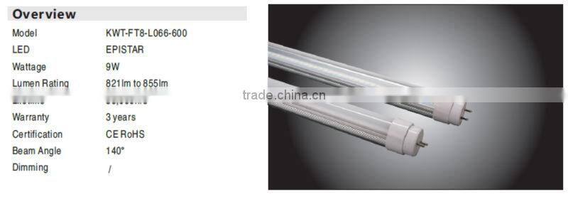 Factory Price LED T8 Tube Fluorescent Made in China