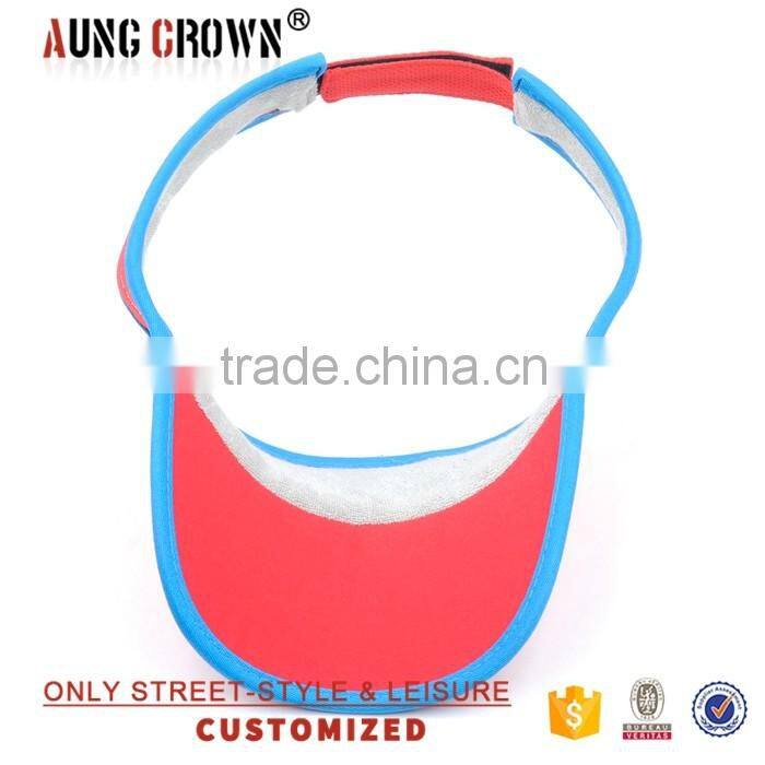 sun visor caps hats/sport visor caps
