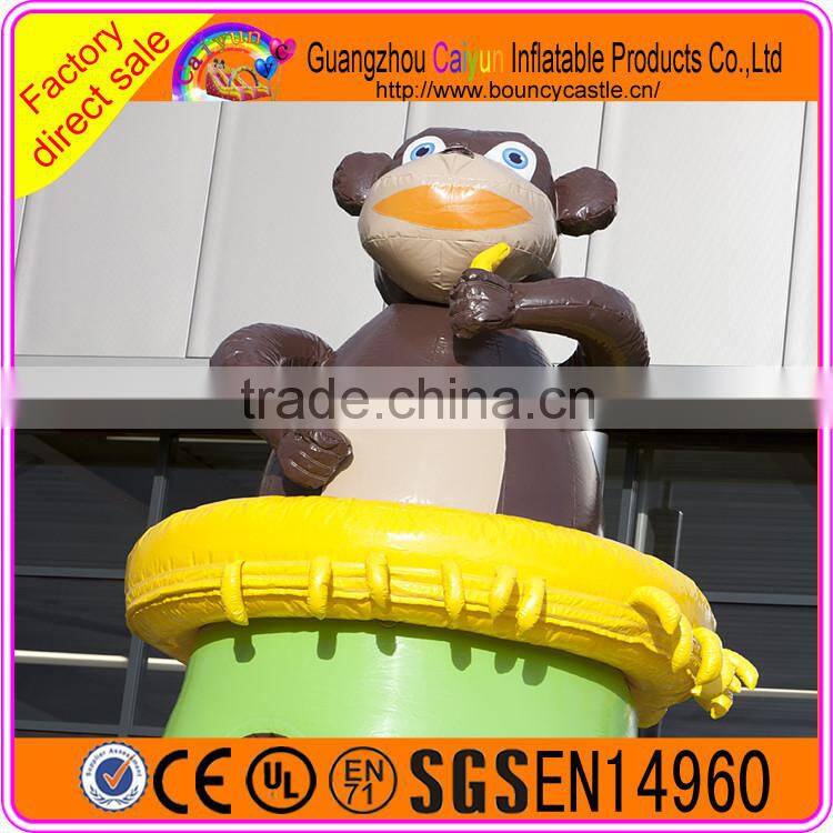 Monkey house inflatable rock climbing wall with low price