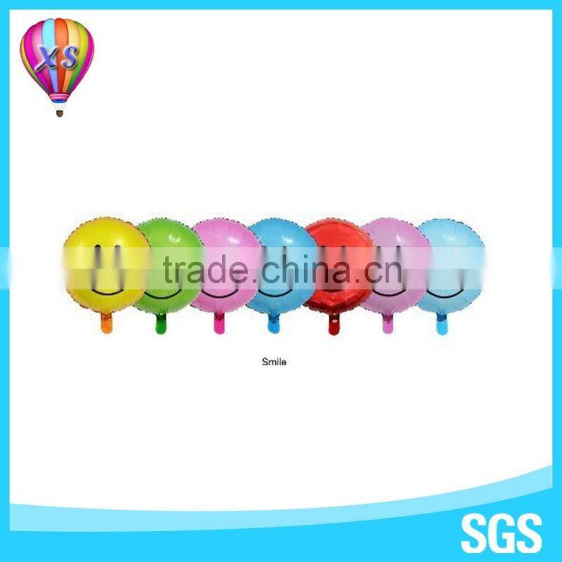 balloon with smile face for party needs and wedding favors for Valentine's day
