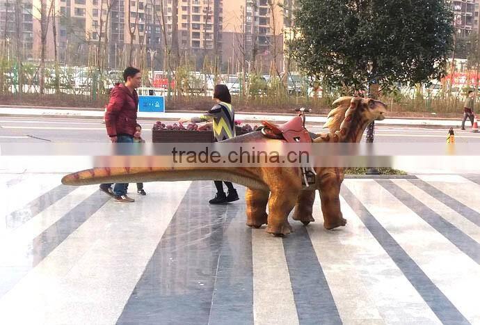 Amusement Park life size playground dinosaur ride