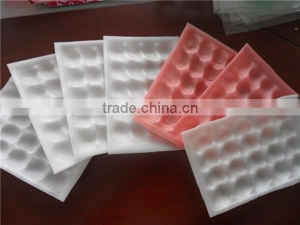 Soft Stawberry protective pe plastic serving tray