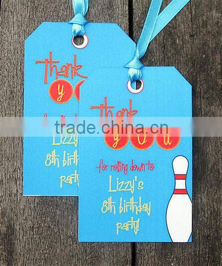 blank white card paper swing tags (M-HT184)