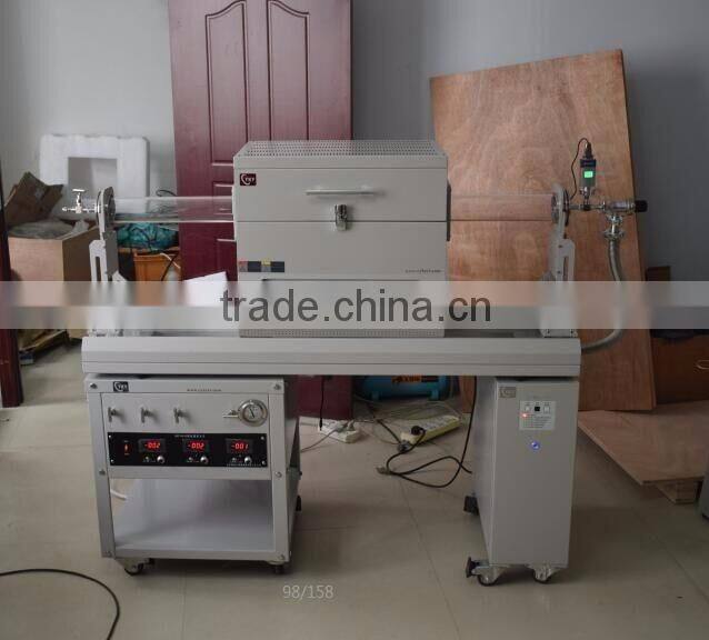 Automatic Sliding CVD graphene growth RTP tube furnace for nanomaterial preparation film deposition machine