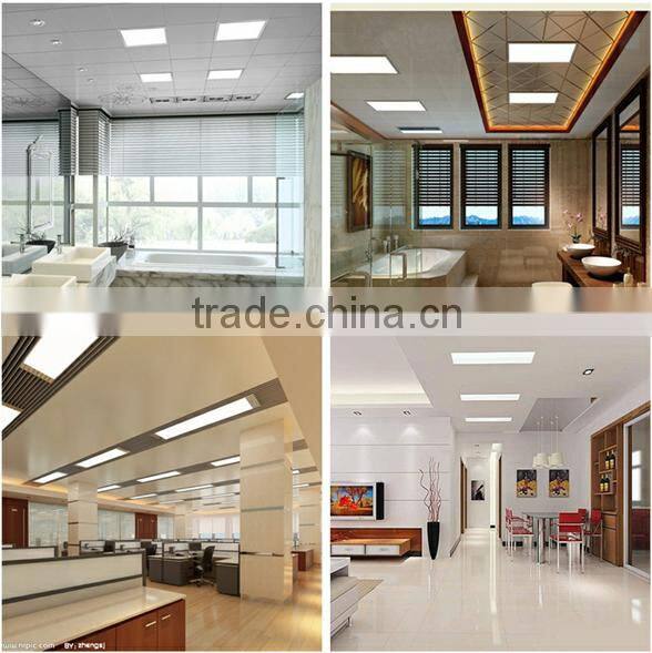 P105 Up to 95lm/w CE RoHS FCC DLC CERTIFICATED Shenzhen square led panel lights Manufactory for Commercial and Housing