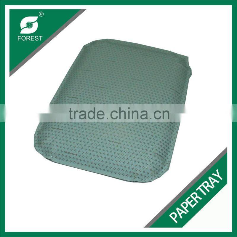 ACCEPT CUSTOM ORDER CARDBOARD PAPER TRAYS FANCY DESIGN FRUIT PACKING PLATES