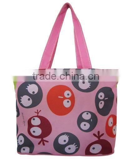 funny pink tote bag
