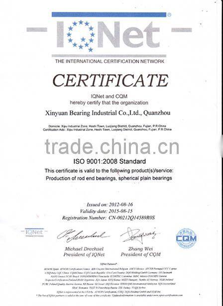 LDK TS16949 certificated metric rod ends bearings scos