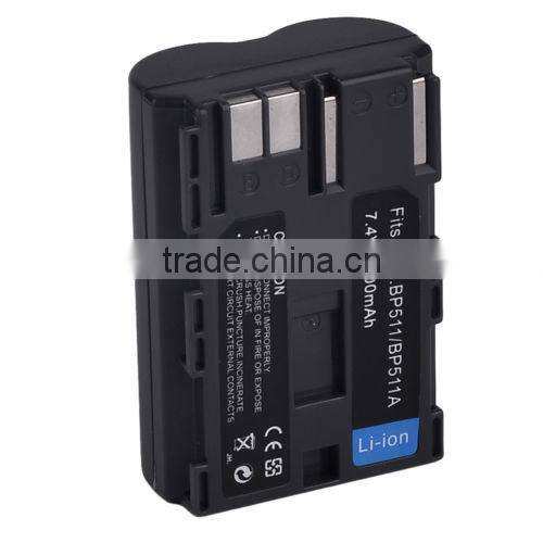Camera battery for canon,for Canon forEOS 30D2000mAh BP-511A Battery For Canon