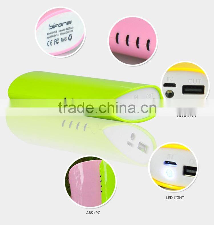 mobile phone portable charger 2015 best power bank 4400mah