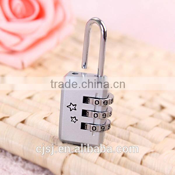 China Supplier High Quality Zinc Alloy 3 Digital Lock /Suitcase Combination Lock