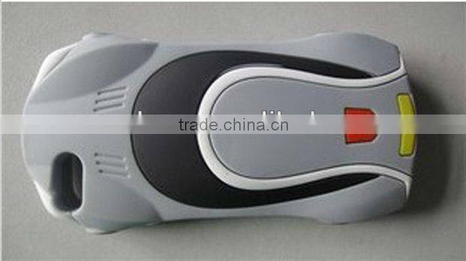 Loverly Soft 3D car shaped silicone case for iphone 4