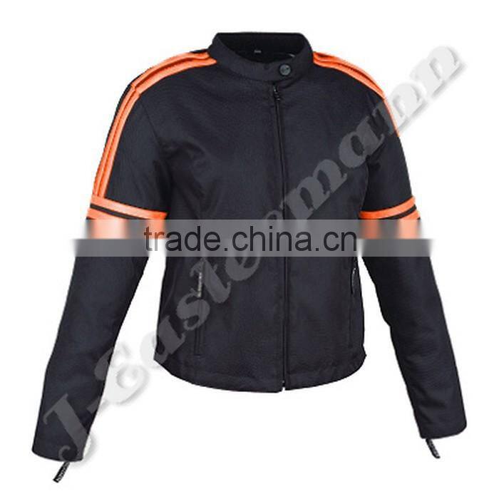 Ladies Vented Professional Touring Motorcycle Winter Jacket