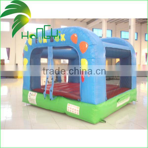 customized inflatable funny jumping box for kids/giant inflatable playgrounds